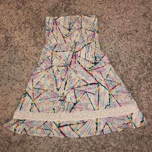 Strapless pac-sun dress